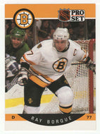 Ray Bourque - Boston Bruins (NHL Hockey Card) 1990-91 Pro Set # 1 B Mint