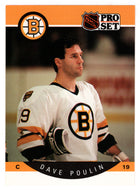 Dave Poulin - Boston Bruins (NHL Hockey Card) 1990-91 Pro Set # 13 Mint