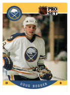 Doug Bodger - Buffalo Sabres (NHL Hockey Card) 1990-91 Pro Set # 19 Mint