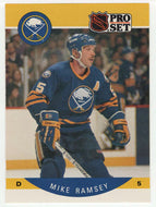 Mike Ramsey - Buffalo Sabres (NHL Hockey Card) 1990-91 Pro Set # 28 Mint