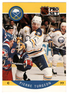 Pierre Turgeon - Buffalo Sabres (NHL Hockey Card) 1990-91 Pro Set # 31 Mint