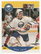 Rick Vaive - Buffalo Sabres (NHL Hockey Card) 1990-91 Pro Set # 32 Mint