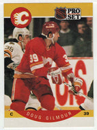 Doug Gilmour - Calgary Flames (NHL Hockey Card) 1990-91 Pro Set # 34 Mint