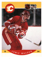 Jamie Macoun - Calgary Flames (NHL Hockey Card) 1990-91 Pro Set # 37 Mint