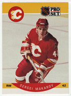 Sergei Makarov RC - Calgary Flames (NHL Hockey Card) 1990-91 Pro Set # 38 Mint