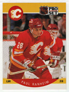 Paul Ranheim RC - Calgary Flames (NHL Hockey Card) 1990-91 Pro Set # 44 Mint