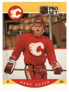 Gary Suter - Calgary Flames (NHL Hockey Card) 1990-91 Pro Set # 46 Mint