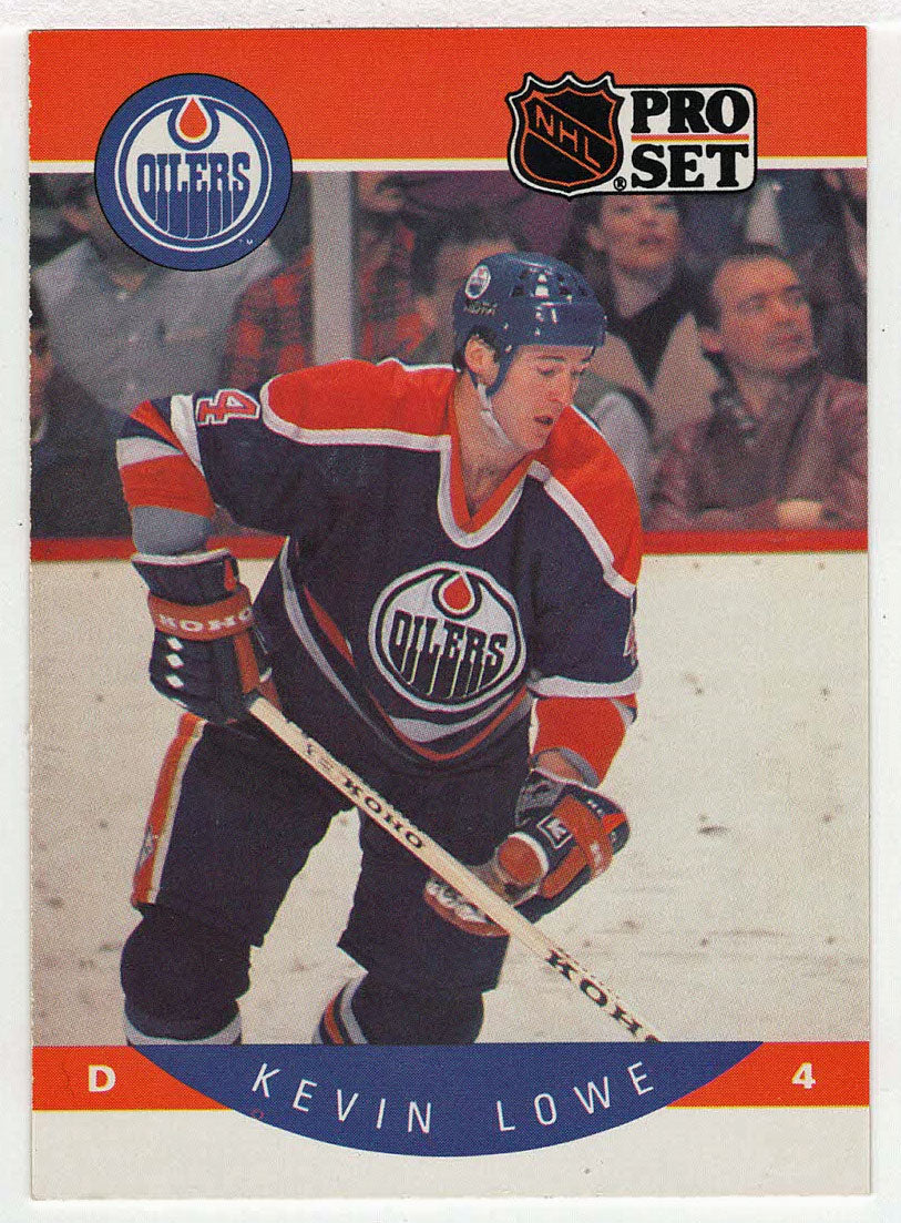 Kevin Lowe - Edmonton Oilers (NHL Hockey Card) 1990-91 Pro Set # 89 Mint