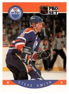 Steve Smith - Edmonton Oilers  (NHL Hockey Card) 1990-91 Pro Set # 96 Mint