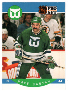 Dave Babych - Hartford Whalers (NHL Hockey Card) 1990-91 Pro Set # 99 Mint