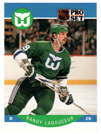 Randy Ladouceur - Hartford Whalers (NHL Hockey Card) 1990-91 Pro Set # 108 Mint