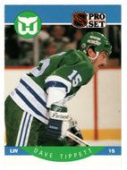 Dave Tippett - Hartford Whalers (NHL Hockey Card) 1990-91 Pro Set # 111 Mint