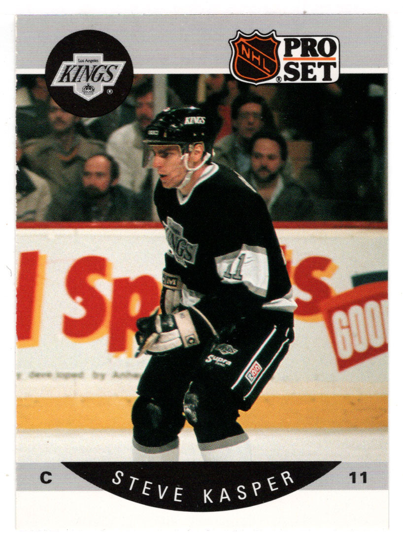 Steve Kasper - Los Angeles Kings (NHL Hockey Card) 1990-91 Pro Set # 120 Mint