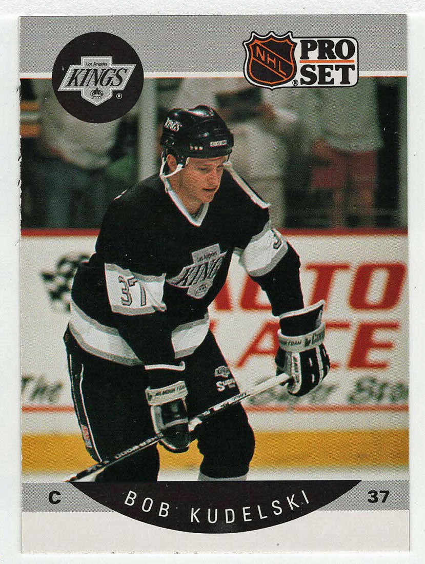 Bob Kudelski RC - Los Angeles Kings (NHL Hockey Card) 1990-91 Pro Set # 122 Mint