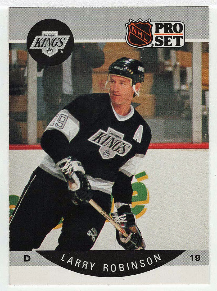 Larry Robinson - Los Angeles Kings (NHL Hockey Card) 1990-91 Pro Set # 125 Mint