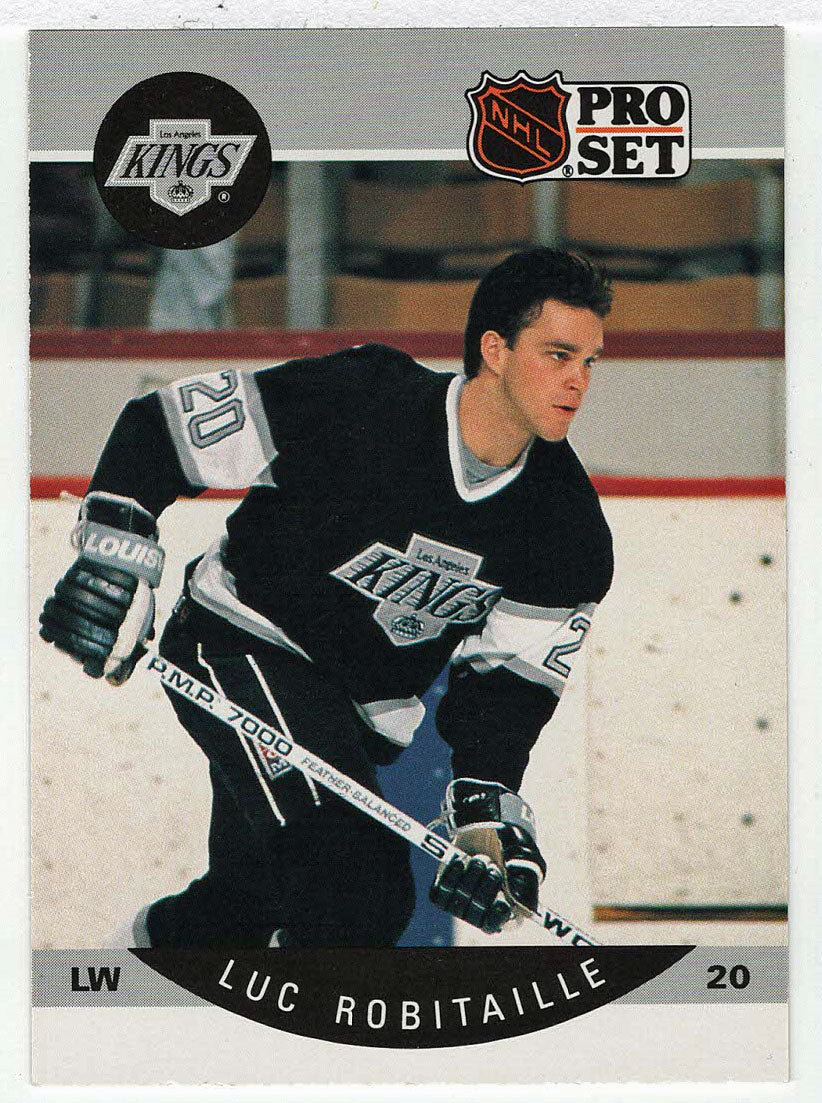 Luc Robitalle - Los Angeles Kings (NHL Hockey Card) 1990-91 Pro Set # 126 Mint