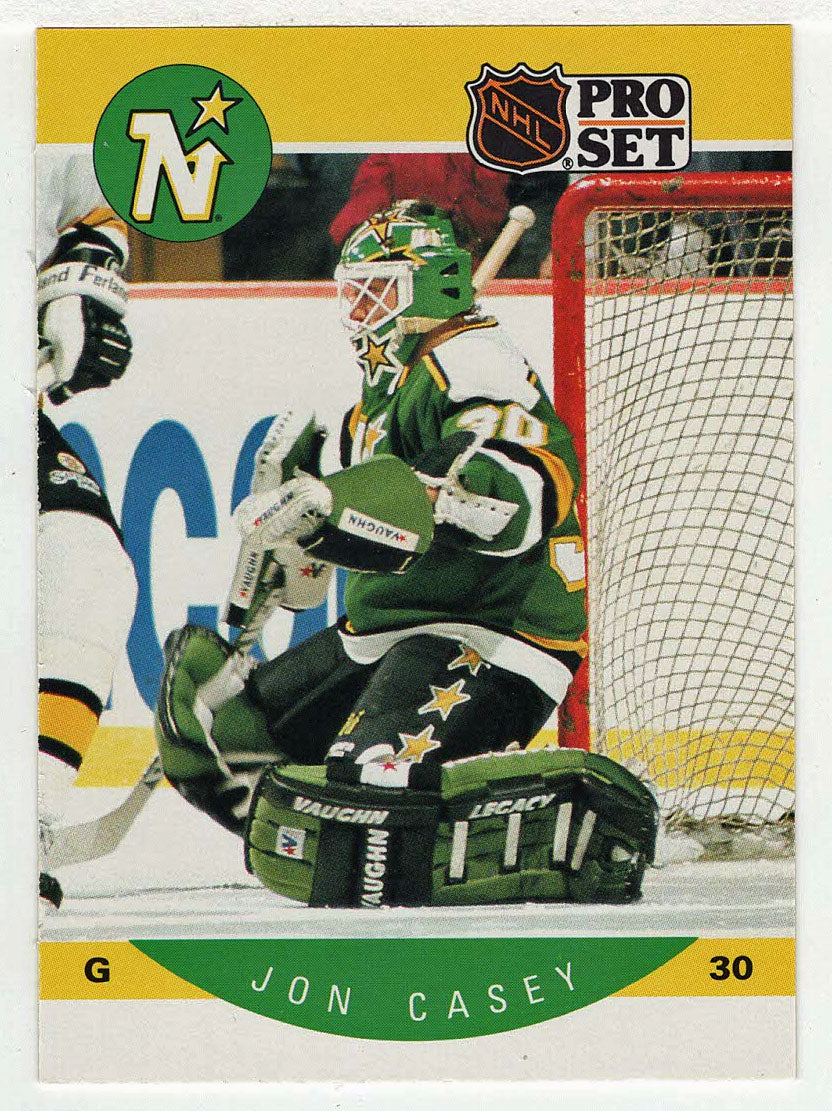 Jon Casey - Minnesota North Stars (NHL Hockey Card) 1990-91 Pro Set # 133 Mint