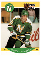 Shawn Chambers - Minnesota North Stars (NHL Hockey Card) 1990-91 Pro Set # 134 Mint