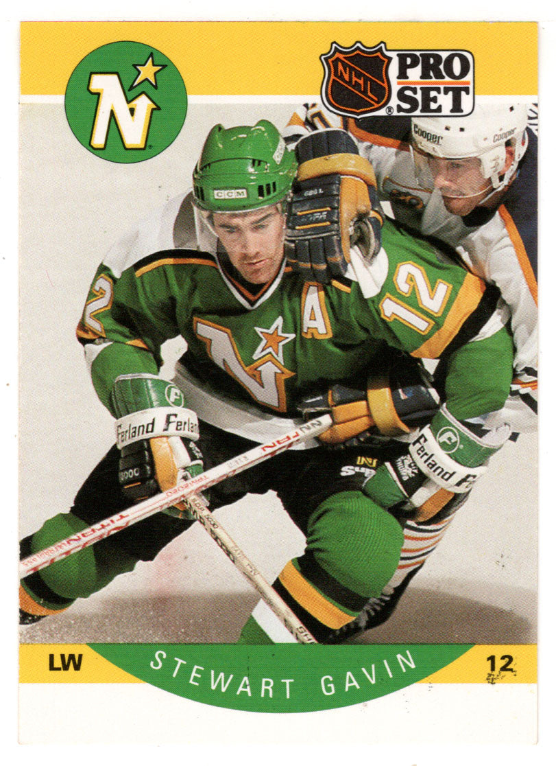 Stewart Gavin - Minnesota North Stars (NHL Hockey Card) 1990-91 Pro Set # 139 Mint