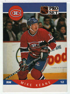 Mike Keane RC - Montreal Canadiens (NHL Hockey Card) 1990-91 Pro Set # 151 Mint