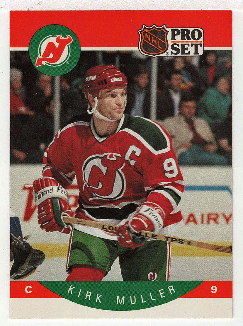 Kirk Muller - New Jersey Devils (NHL Hockey Card) 1990-91 Pro Set # 172 Mint