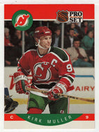 Kirk Muller - New Jersey Devils (NHL Hockey Card) 1990-91 Pro Set # 172 Mint