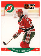 Patrik Sundstrom - New Jersey Devils (NHL Hockey Card) 1990-91 Pro Set # 176 Mint