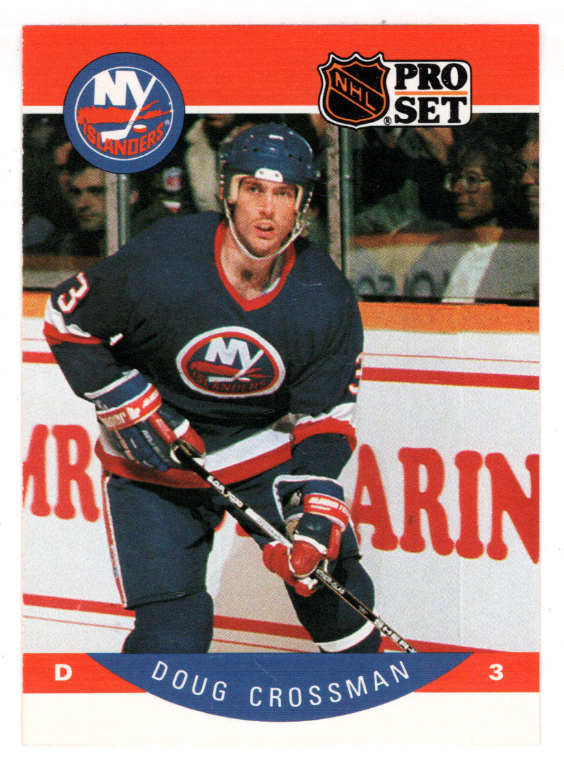 Doug Crossman - New York Islanders (NHL Hockey Card) 1990-91 Pro Set # 179 Mint