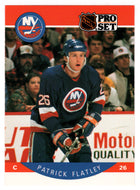 Pat Flatley - New York Islanders (NHL Hockey Card) 1990-91 Pro Set # 182 Mint