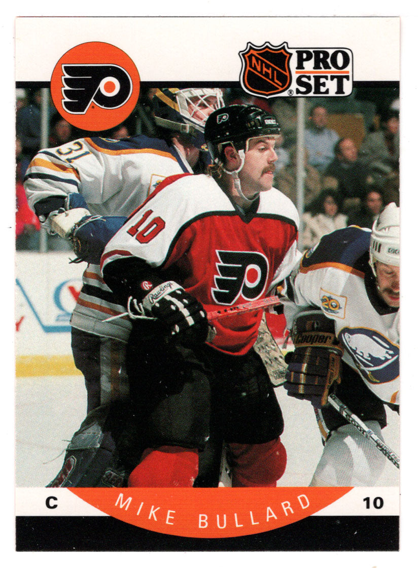 Mike Bullard - Philadelphia Flyers (NHL Hockey Card) 1990-91 Pro Set # 211 Mint