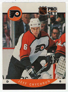 Jeff Chychrun RC - Philadelphia Flyers (NHL Hockey Card) 1990-91 Pro Set # 213 Mint