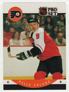 Pelle Eklund - Philadelphia Flyers (NHL Hockey Card) 1990-91 Pro Set # 215 Mint