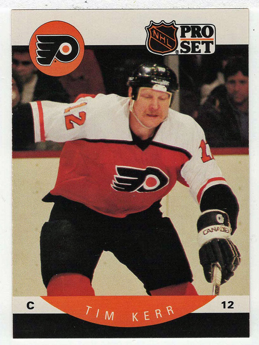 Tim Kerr - Philadelphia Flyers (NHL Hockey Card) 1990-91 Pro Set # 218 Mint