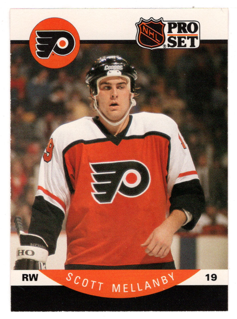 Scott Mellanby - Philadelphia Flyers (NHL Hockey Card) 1990-91 Pro Set # 220 Mint