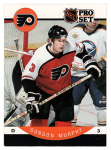 Gord Murphy - Philadelphia Flyers (NHL Hockey Card) 1990-91 Pro Set # 221 Mint