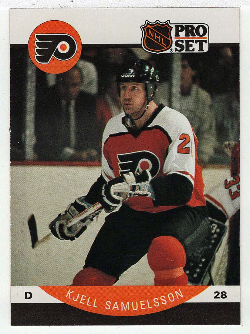 Kjell Samuelsson - Philadelphia Flyers (NHL Hockey Card) 1990-91 Pro Set # 222 Mint