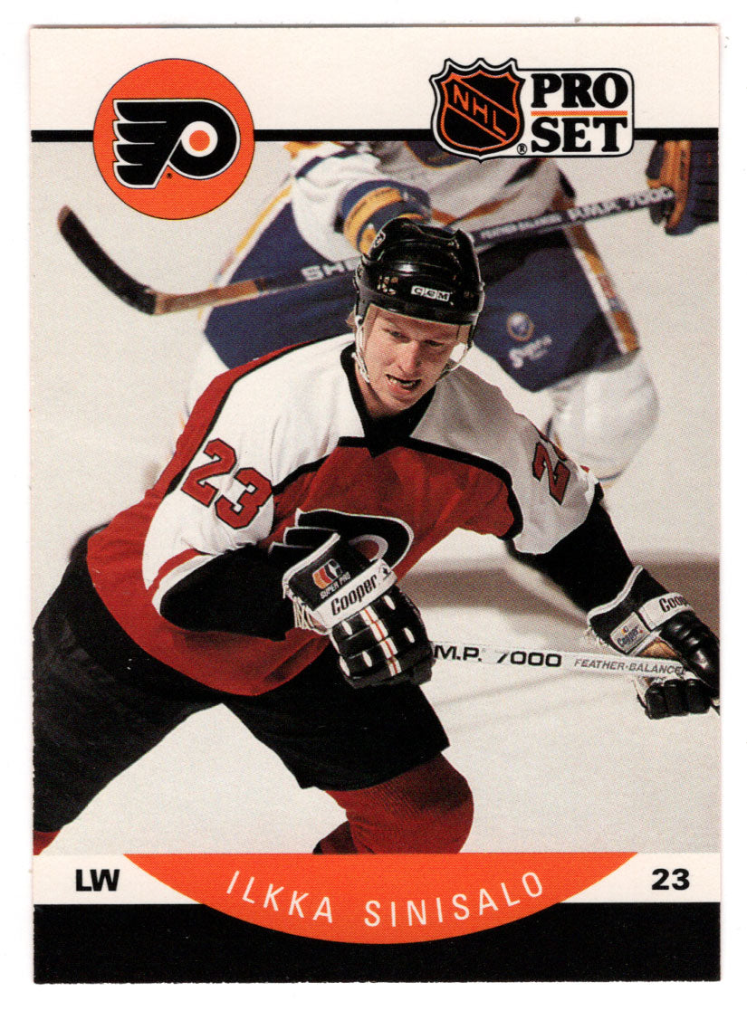 Ilkka Sinisalo - Philadelphia Flyers (NHL Hockey Card) 1990-91 Pro Set # 223 Mint