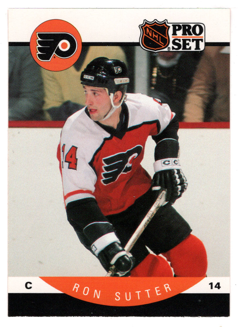 Ron Sutter - Philadelphia Flyers (NHL Hockey Card) 1990-91 Pro Set # 224 Mint