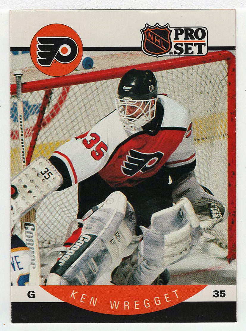Ken Wregget - Philadelphia Flyers (NHL Hockey Card) 1990-91 Pro Set # 226 Mint