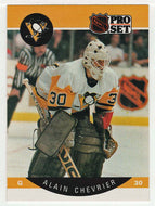 Alain Chevrier - Pittsburgh Penguins (NHL Hockey Card) 1990-91 Pro Set # 230 Mint