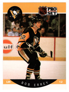 Bob Errey - Pittsburgh Penguins (NHL Hockey Card) 1990-91 Pro Set # 234 Mint