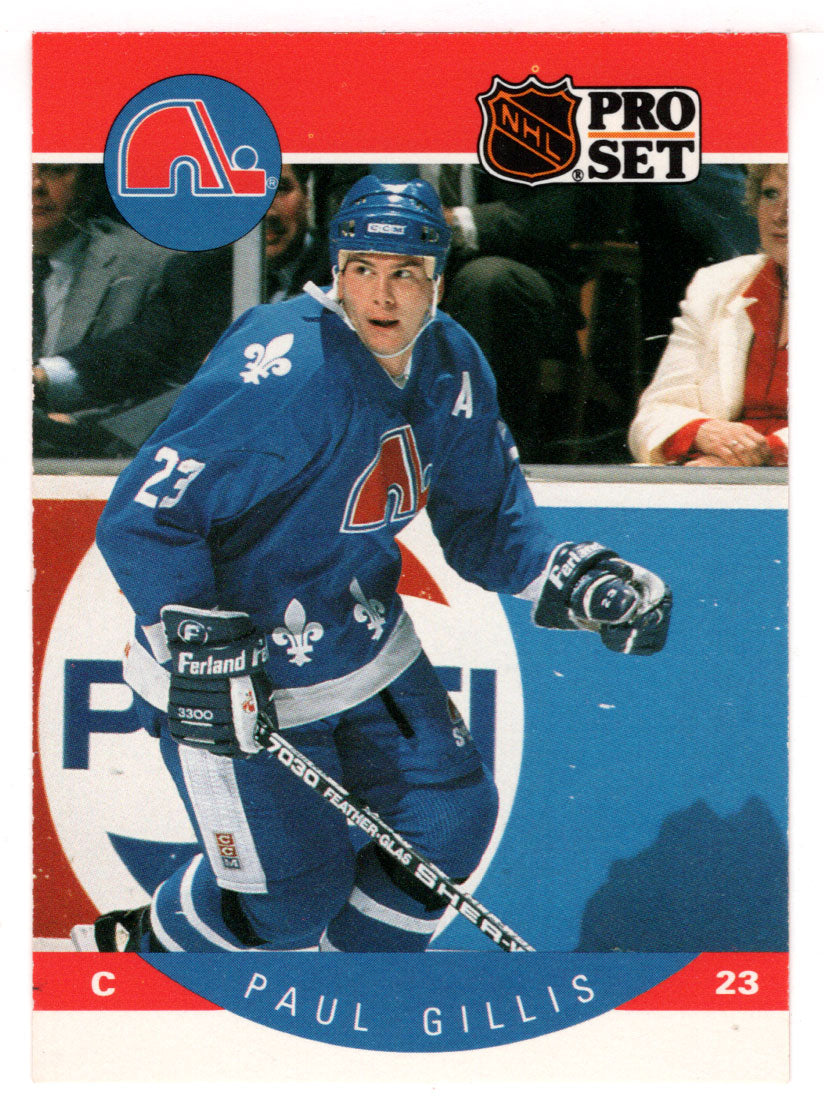 Paul Gillis - Quebec Nordiques (NHL Hockey Card) 1990-91 Pro Set # 246 Mint