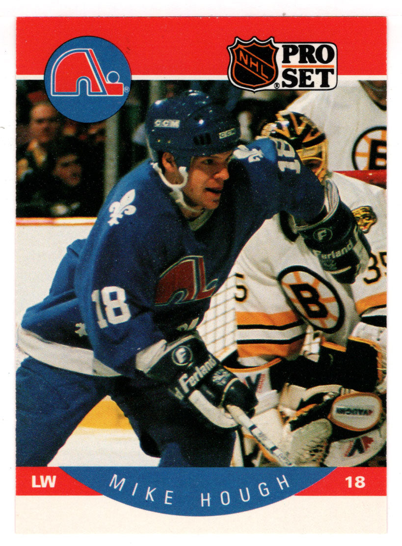 Mike Hough - Quebec Nordiques (NHL Hockey Card) 1990-91 Pro Set # 247 Mint