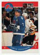 Curtis Leschyshyn RC - Quebec Nordiques (NHL Hockey Card) 1990-91 Pro Set # 251 Mint