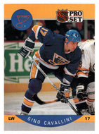 Gino Cavallini - St. Louis Blues (NHL Hockey Card) 1990-91 Pro Set # 261 Mint