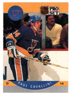 Paul Cavallini - St. Louis Blues (NHL Hockey Card) 1990-91 Pro Set # 262 Mint