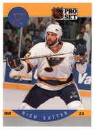 Rich Sutter - St. Louis Blues (NHL Hockey Card) 1990-91 Pro Set # 272 Mint