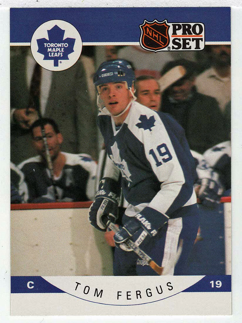 Tom Fergus - Toronto Maple Leafs (NHL Hockey Card) 1990-91 Pro Set # 279 Mint