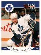 Daniel Marois - Toronto Maple Leafs (NHL Hockey Card) 1990-91 Pro Set # 284 Mint