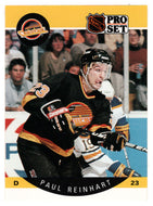 Paul Reinhart - Vancouver Canucks (NHL Hockey Card) 1990-91 Pro Set # 304 Mint
